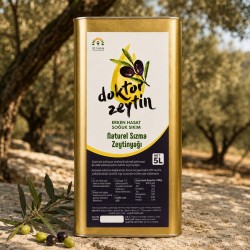 Erken Hasat Soguk Sıkım Naturel Sızma Zeytinyagı 5litre