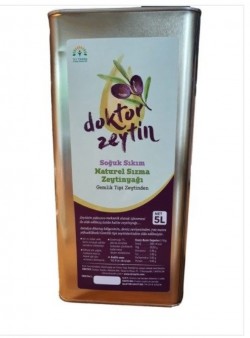 Soguk Sıkım Naturel Sızma Zeytinyagı 5litre